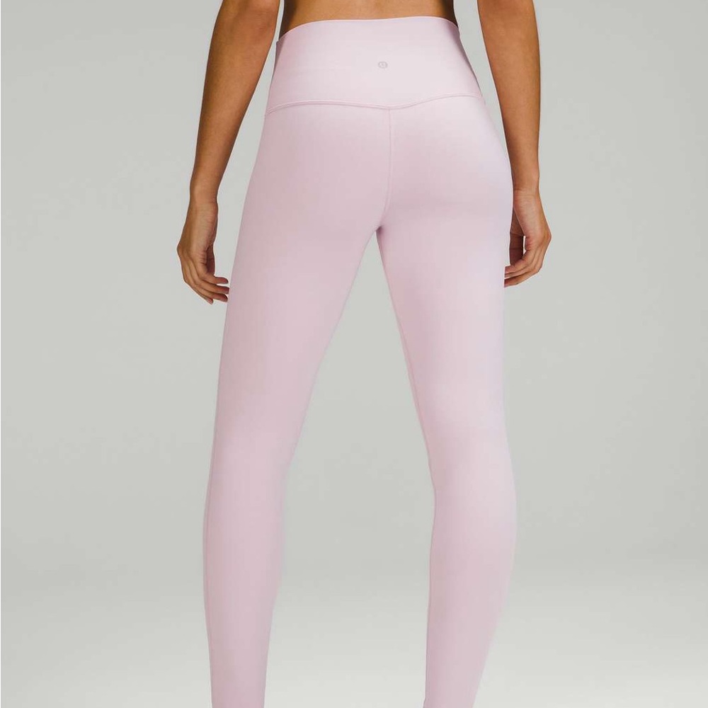 Pink Peony Lululemon Align Leggings 28”